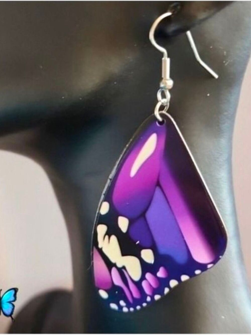 MONARCH Butterfly WING  Earrings Butterfly Wing Spring Summer Fall